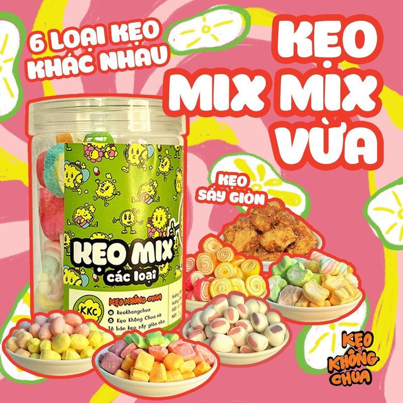 Product Introduction of Combo NGỌT NGÀO - KẸO SẤY GIÒN KKC 0