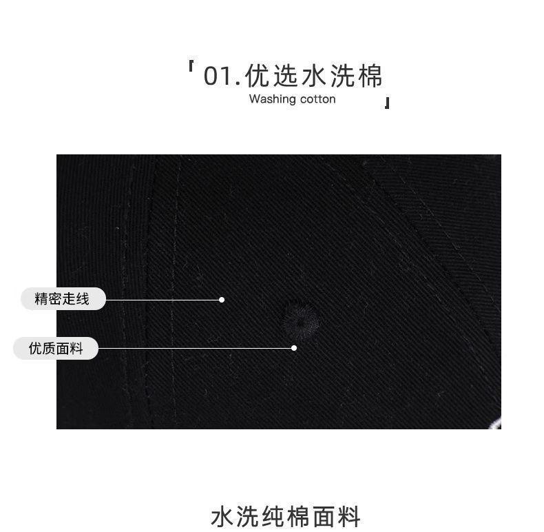 Product Introduction of Mũ Bóng Chày Phong Cách Hàn Quốc, Nữ, Bộ Sưu Tập Xuân Hè, Thời Trang, Dễ Phối Đồ, Thích Hợp Cho Học Sinh, Mặt Nhỏ, Chống Nắng, Đầu Mềm, Thêu Chữ, Vành Cong, Mũ Lưỡi Trai, Năm 2025, Bán Chạy Cửa Hàng 7
