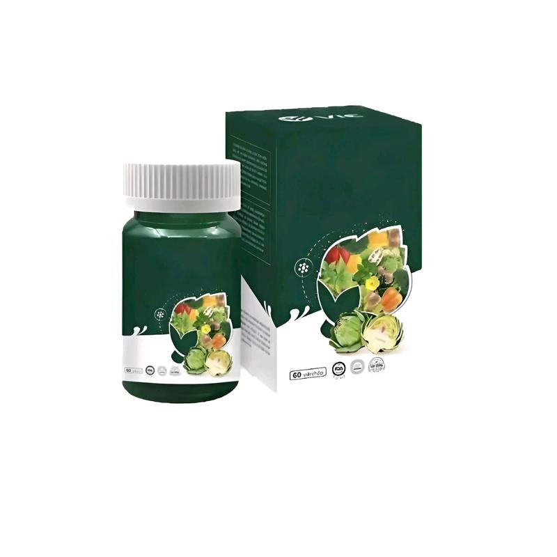 Viên uống rau củ giúp bổ sung vitamin hộp 60 viên hỗ trợ chăm sóc sức khỏe