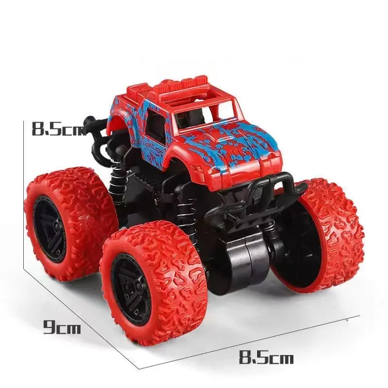 Xe địa hình nhào lộn Off Road cực chất nhiều màu sắc, xe đồ chơi ô tô nhựa abs an toàn cho bé 5