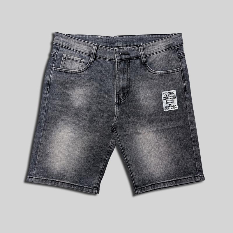 Combo Quần Short Jean Nam  Xám Khói Cào Xước Phong Cách Menswear Pants Có Túi - Chất liệu cao cấp 2
