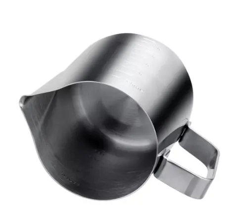Ca Đánh Sữa Lạnh Inox 304 Có Vạch Chia Rõ Ràng 350ml - 600ml - 1000ml 5