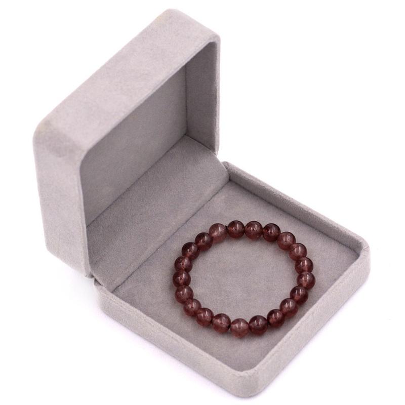 Chuỗi đeo tay nâu tím 8 ly 21 hạt DVRNT821 6