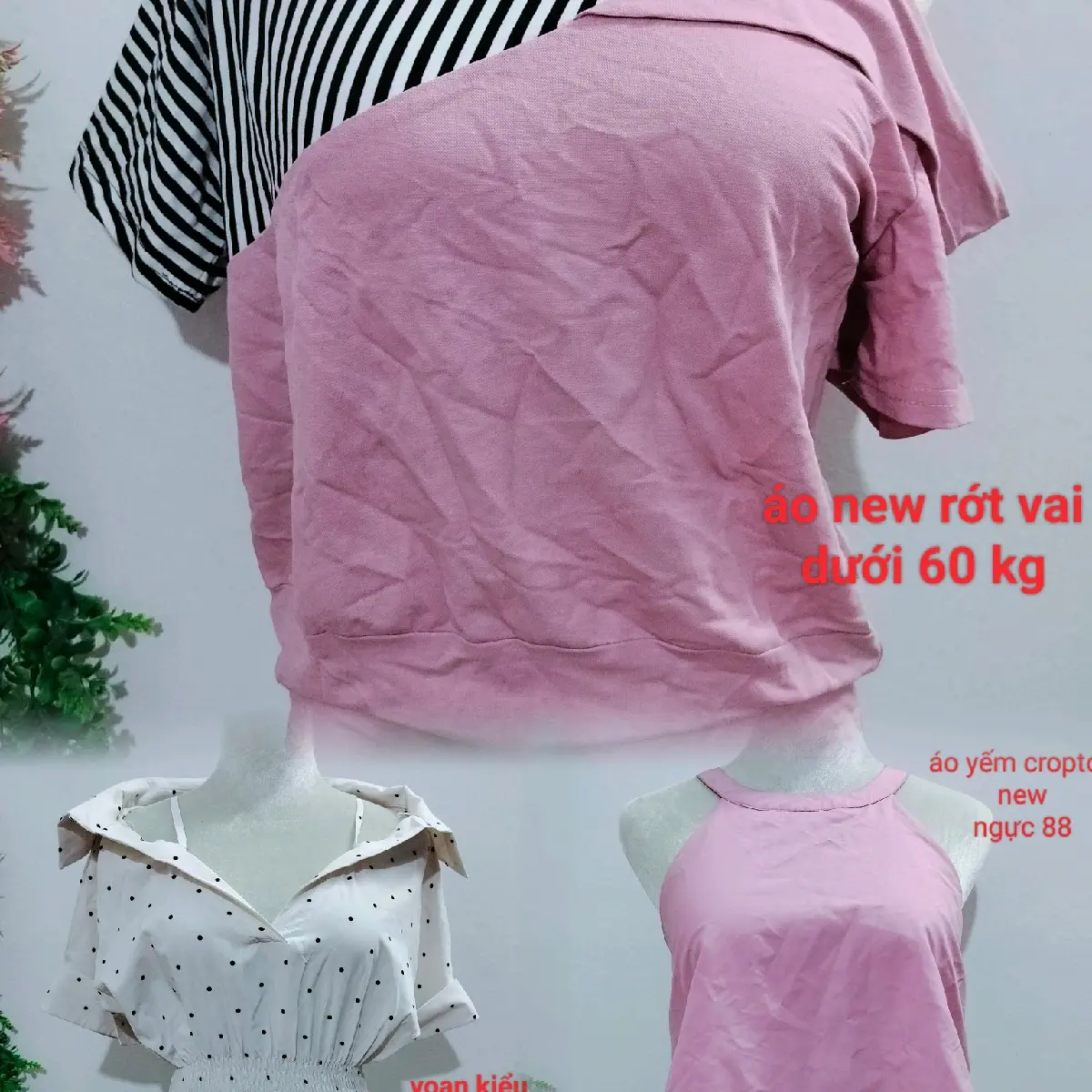 áo kiểu (3 mẫu) thanh lý a11.  áo kiểu nữ, áo kiểu nữ sang chảnh, áo kiểu nữ mặc Tết, áo croptop, áo hottrend, áo thun, áo phông