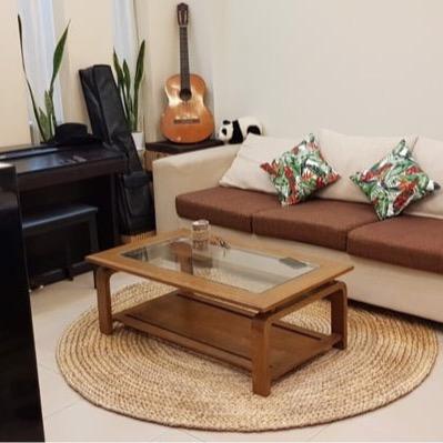 Thảm trải sàn kích thước lớn, thảm phòng khách, thảm phòng ngủ, phông nền chụp sản phẩm, chất liệu lục bình, phong cách Vintage