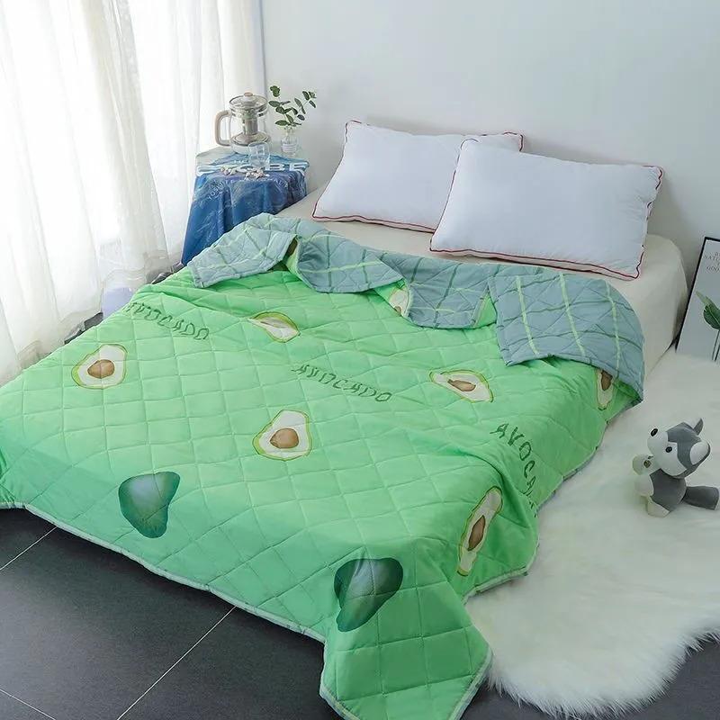 Product Introduction of Super Soft Washed Cotton Summer Blanket Comforter Thin Quilt Single/Queen/King Bed Cover 11