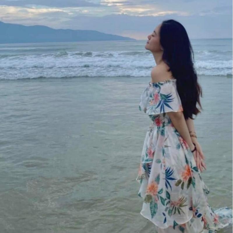 Đầm hoa cao cấp hàng xuất mặc nhiều kiểu