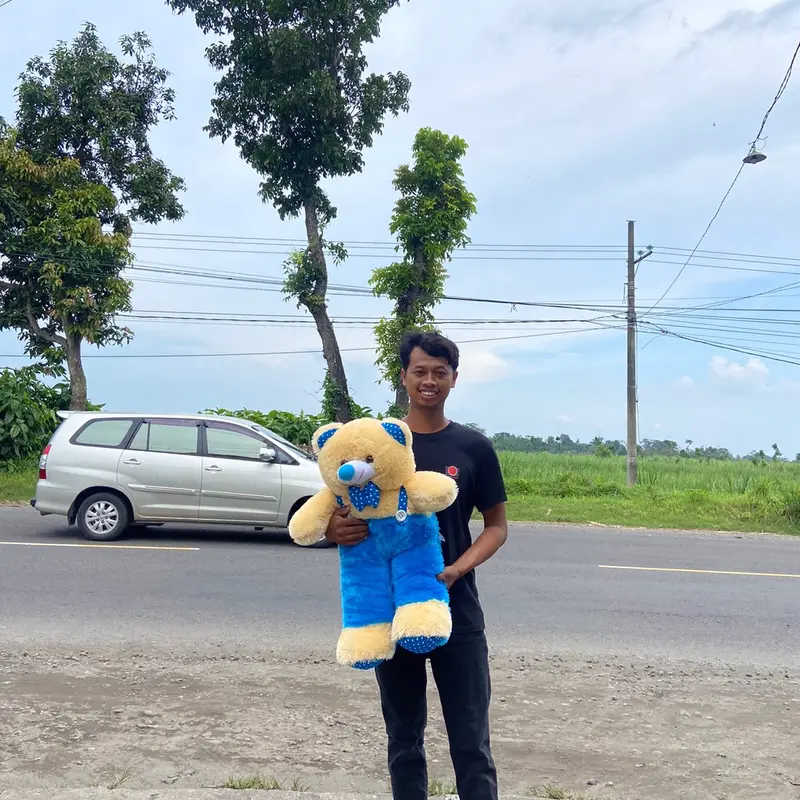 boneka teddy bear jojon 70 cm kado lucu 2