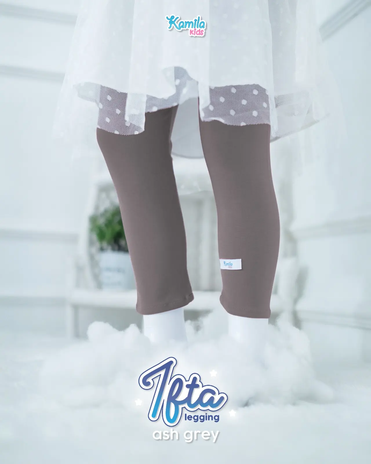 Legging Ifta Anak Kamila Kids - Bahan Jersey Stela kain Menyerap Keringat dengan Baik