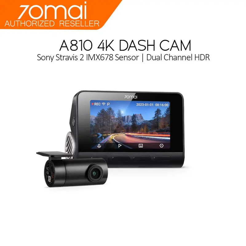 Camera hành trình oto 70Mai A810 bản QT có tiếng việt. Bảo hành 1 năm 1