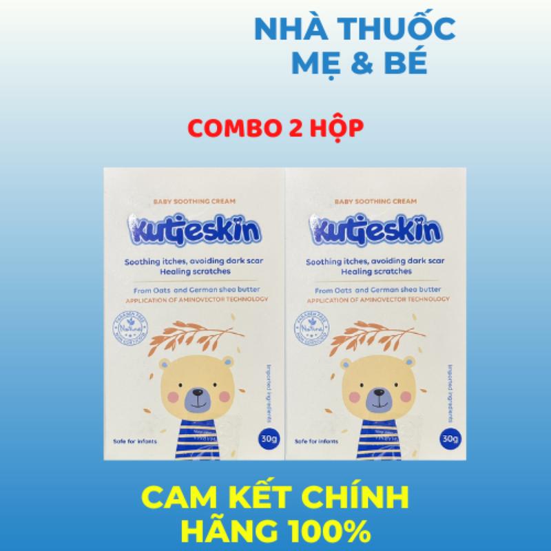 COMBO 2 Hộp Kem Bôi Dịu Da Kutieskin Ngừa Thâm, Lành Vết Trầy Xước - Ngừa Hăm Da Cho Bé Kem Bôi Da