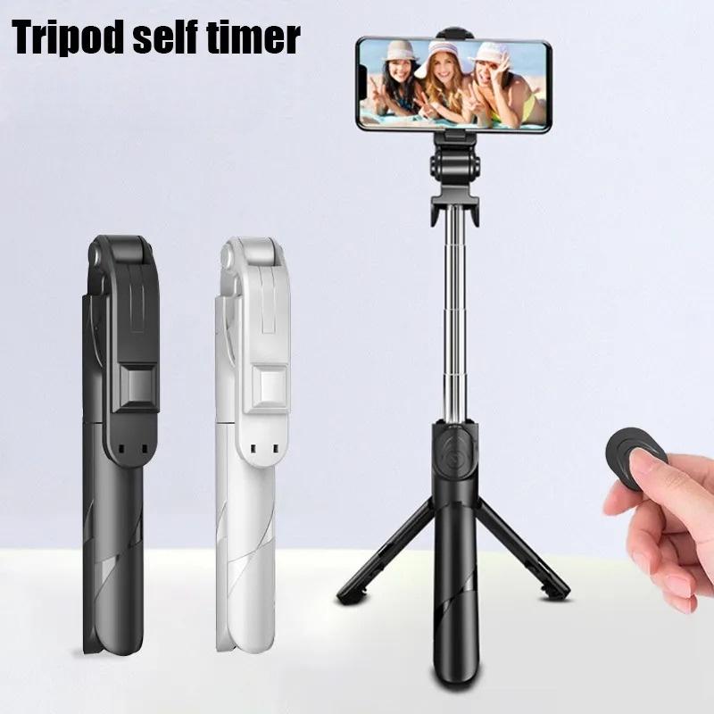 Gậy Chụp Ảnh Tự Điều Khiển Từ Xa Bluetooth Điện Thoại Di Động, Tripod Có Thể Gấp Gọn Cầm Tay Giá Đỡ Điện Thoại Di Động Đa Năng Thông Dụng Giá Đỡ Nguồn Sáng Phụ Làm Đẹp, Tích Hợp Tính Năng Chụp Ảnh Tự Selfie Phụ Kiện Titan Phone 0