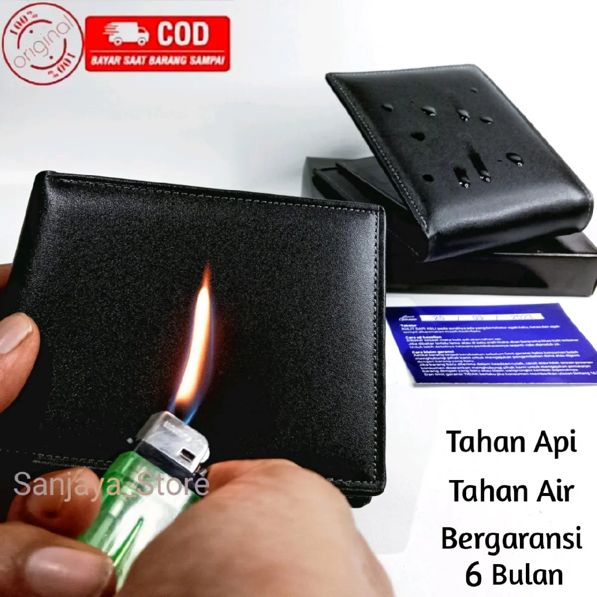 BIG SALE Dompet Kulit Pria 100% ORIGINAL Kulit Asli Garut