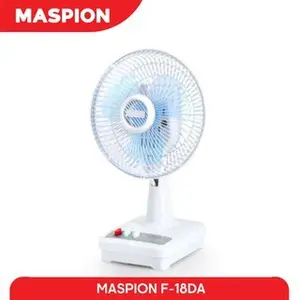 Kipas Angin Meja Maspion F-15DA Uk 6 Inch [COD] Fan Baling Listrik Mesin