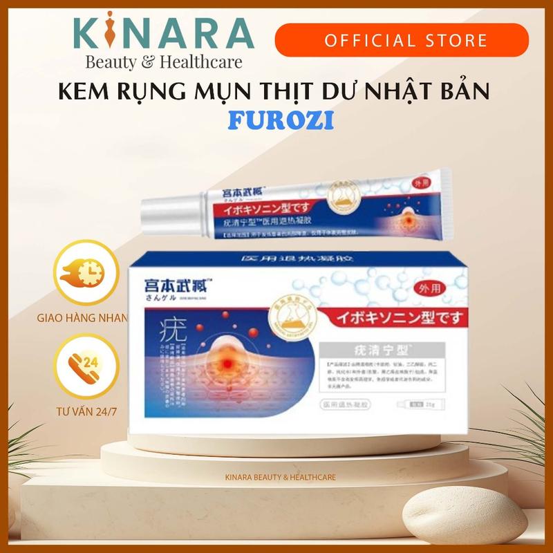 Kem Rụng Mụn Thịt, Mụn Cóc Furozi, Kem Mụn Thịt Nhật Bản Furozi, Không Đau Rát Phù Hợp Với Mọi Loại Da