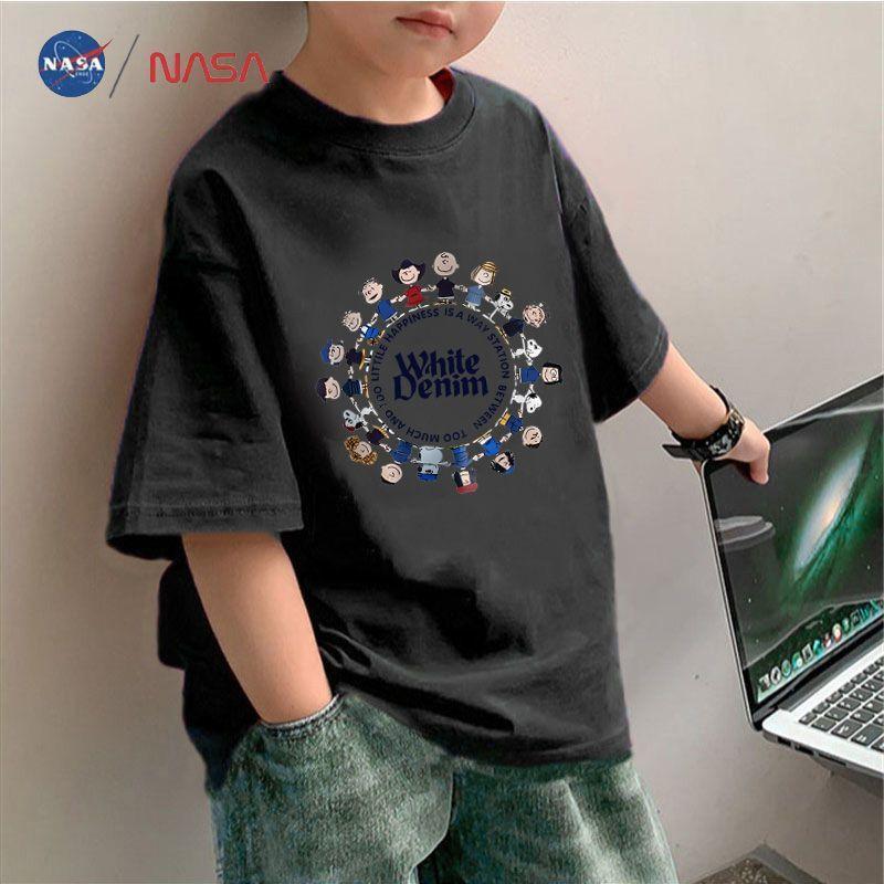 Product Introduction of Áo Thun Hoạt Hình Cho Bé Trai, Thương Hiệu Thời Trang NASA, Cotton Nguyên Chất, ngắn Tay, Cho Trẻ Em Cỡ Trung Bình Và Lớn, Dáng Rộng Vừa Vặn, Áo Dễ Phối Đồ Thời Trang, Thích Hợp Cho Mùa Hè, Hàng Mới Về 5