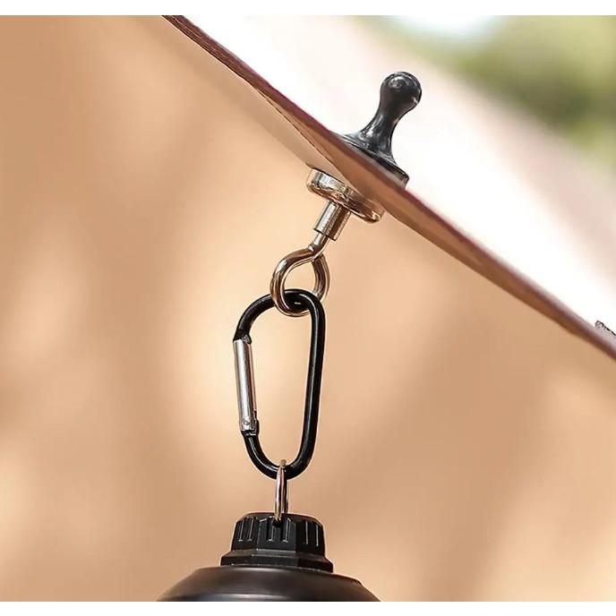 Product Introduction of Outdoor Camping Lights Magnetic Hook Hanging Buckle Hook Tent Canopy Carabiner Magnet Pendant Camping Canopy Accessories 19