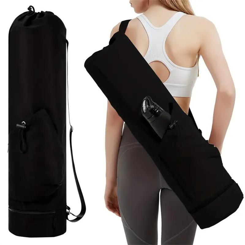 Product Introduction of Yoga Mat Bag, Multifunctional Storage Yoga Mat Bag with Water Bottle Pocket & Waterproof Wet Bag, Adjustable Shoulder Strap Sports Bag for Yoga & Pilates 6