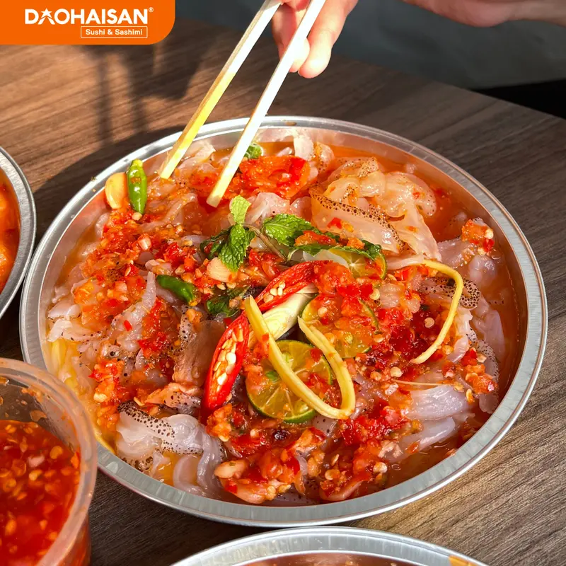 [HCM - Giao 2H] Sứa Sốt Thái Cay Ngon Tê Tái - Đảo Hải Sản 3