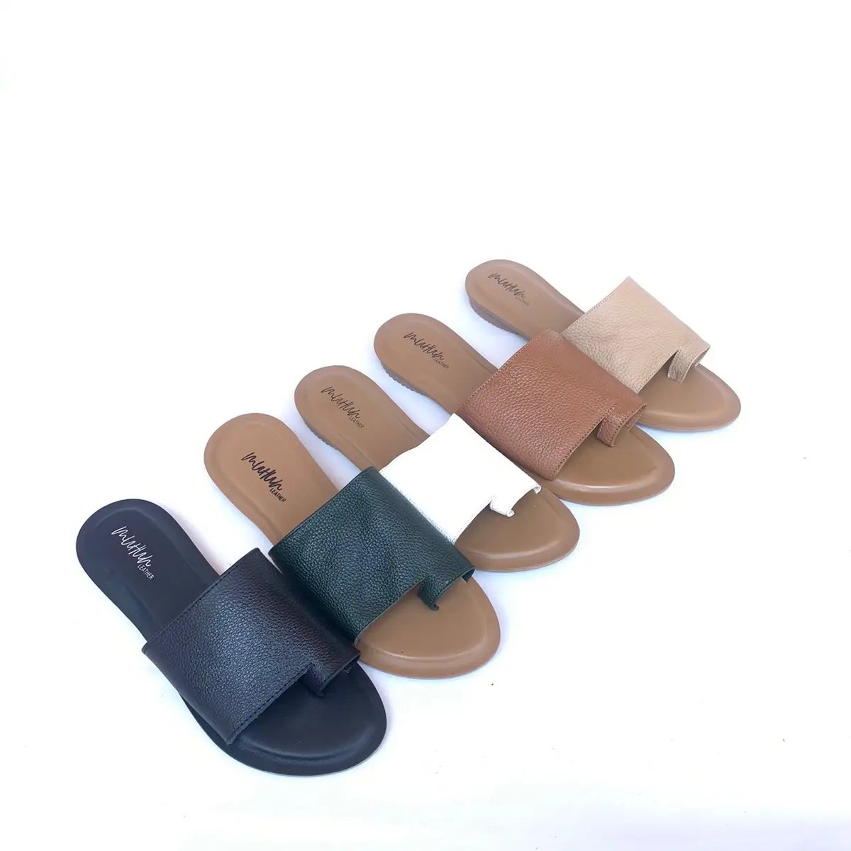 MuhunLeather - Sandal kulit wanita | Sandal Papirut | Kokop Jempol | sandal Sandal kulit Garut Perempuan