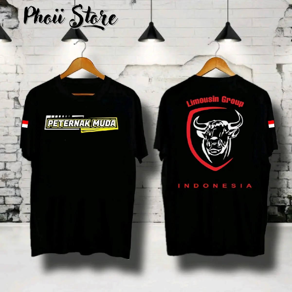 Kaos Peternak Muda Sapi Limousin