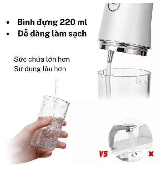 Phụ kiện Hamani cốc tăm nước, dây sạc bàn chải điện x3, x7