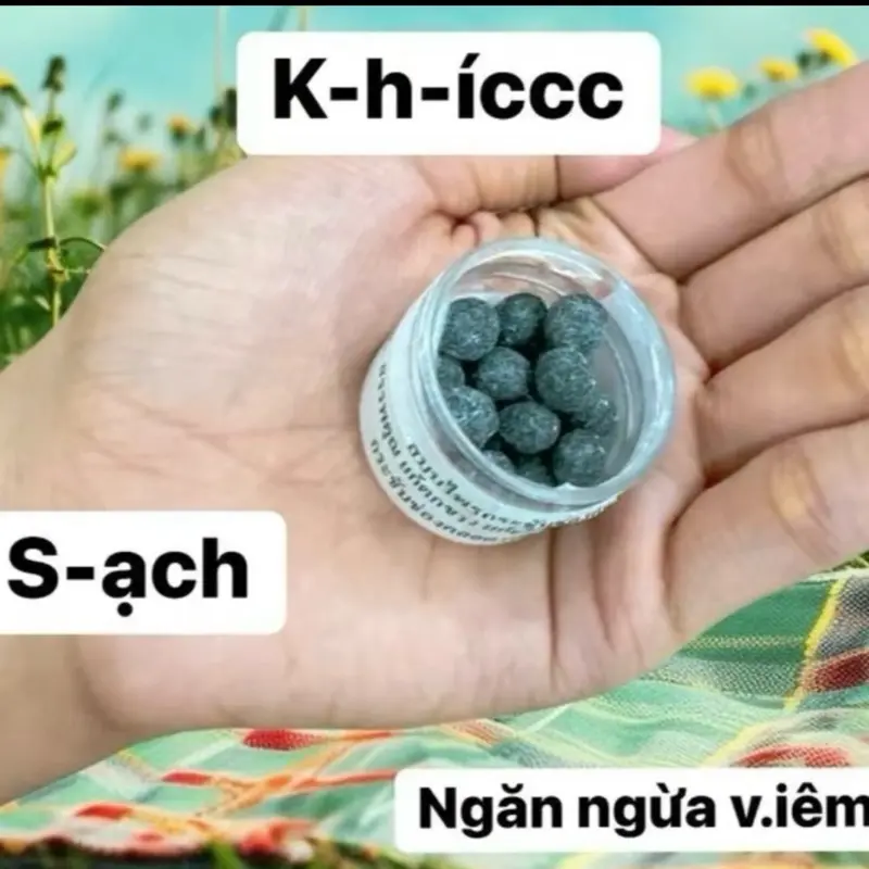 {Có Che Tên}Combo 3 hủ viên đặt Thái lan (3 hủ 30 viên) thảo mộc dành cho Nữ Kháng khuẩn, hỗ trợ làm sạch