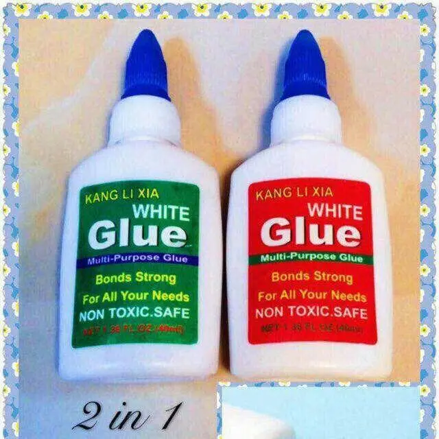 2Pcs/Set White Glue Multi-purpose Glue School Office Supplie