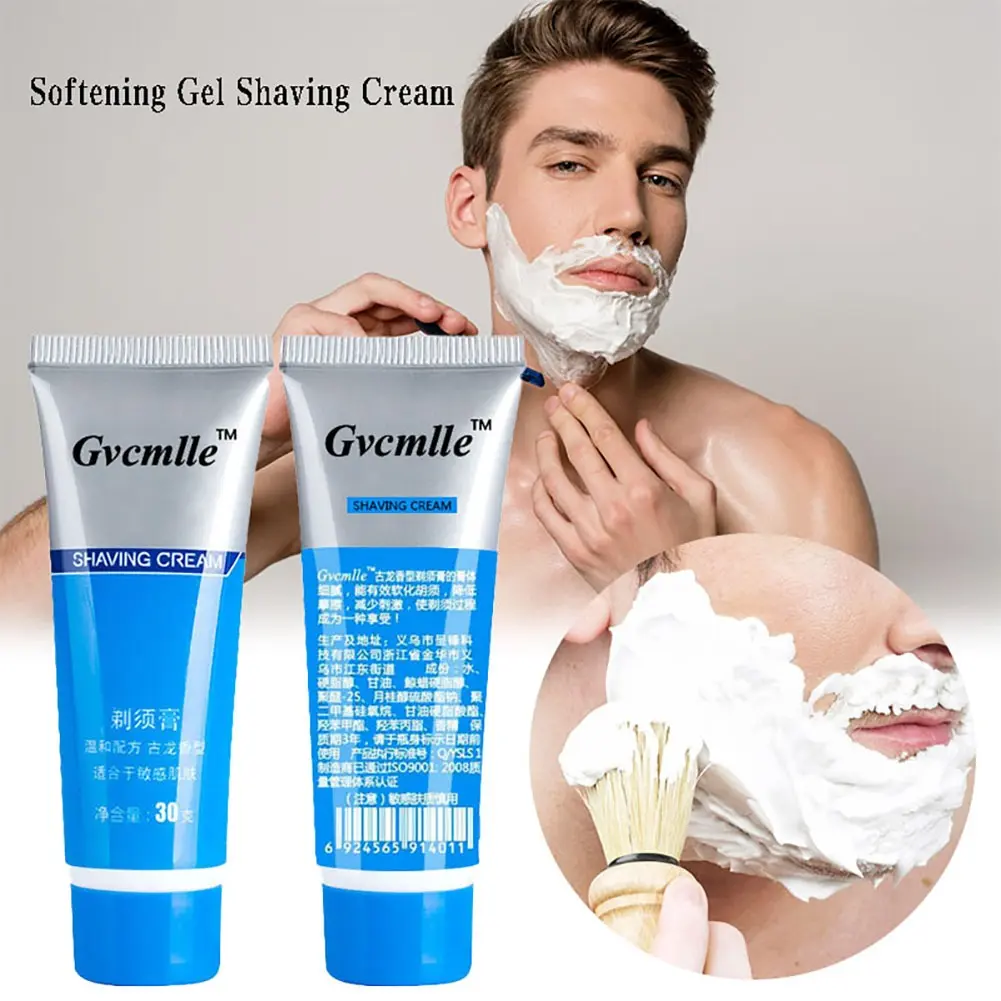 Shaving Cream Men's Shaving Foam Gentle Does Not Scratch Skin Refreshing Cleansing Softening Beard