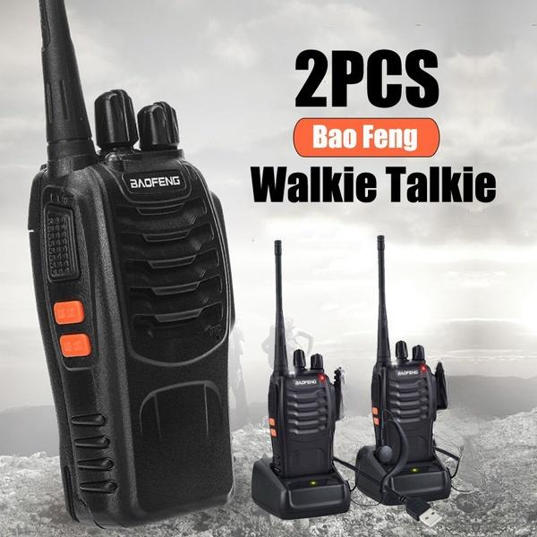 Bộ Đàm Chống Nước Ngoài Trời, Bộ Đàm 5WB BF-888S, Phạm Vi 16 Kênh, Phạm Vi 5KM, 1 Cặp [2 Đơn Vị] 1