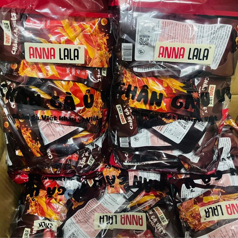 Product Introduction of ( Combo 30 chân ) gà nguyên xương Anna La La Vi cay   Tê Thượng Hạng  35gr Chính hãng 20