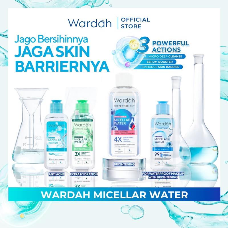 Wardah Acnederm Acne Care Micellar Water 100ml [Acnederm] 2