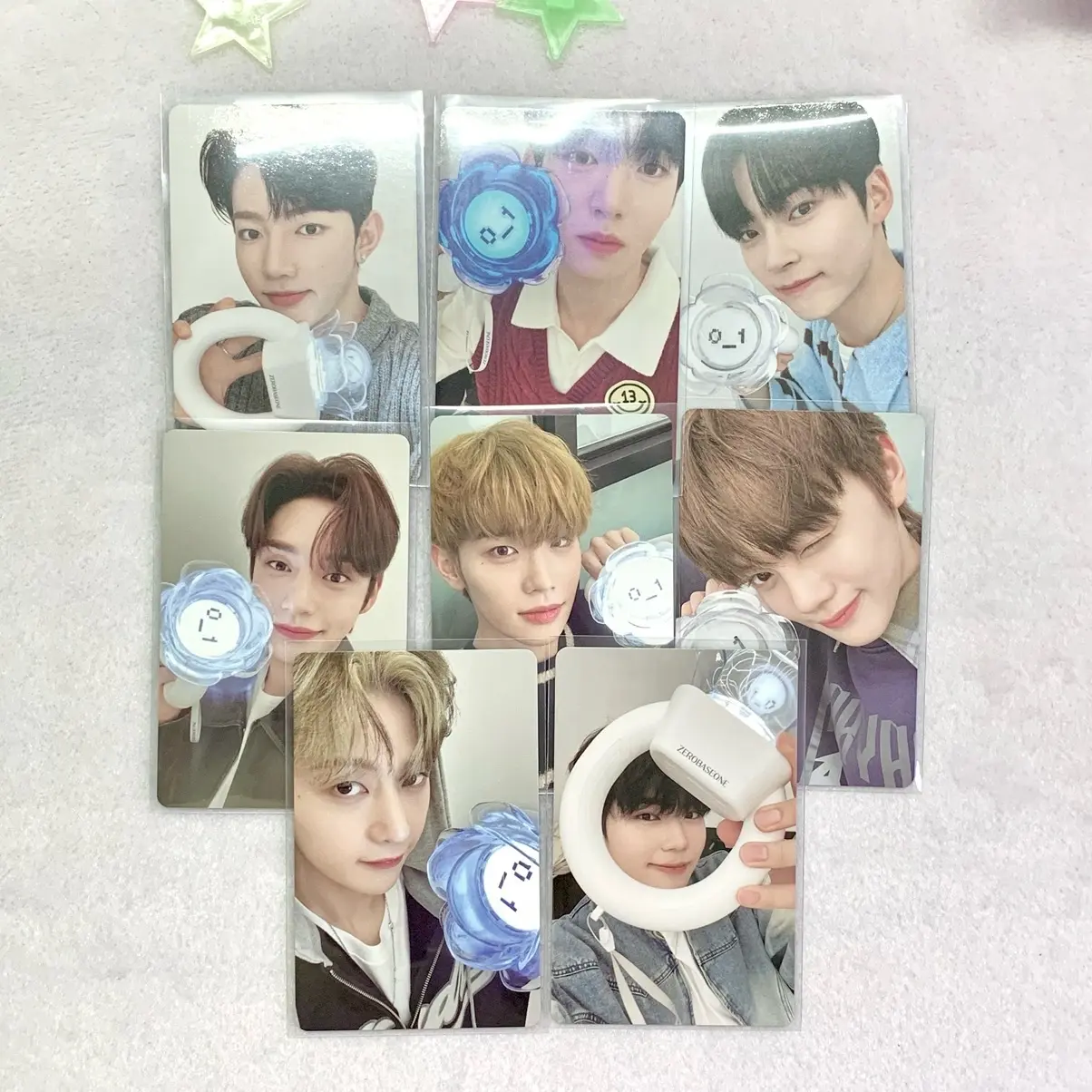[Ready] Photocard Lightstick Zerobaseone ZB1 Lightring PC Poca