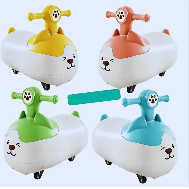 Xe hạt đậu phộng chòi chân cho bé xe củ lạc cho bé trai bé gái 1 2 3 4 tuổi có đèn nhạc đồ chơi cho bé toy voi kem