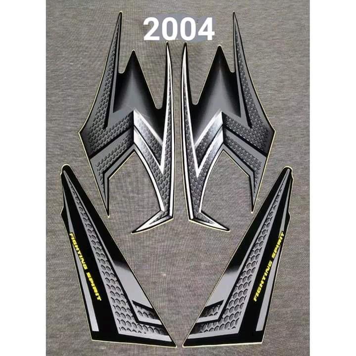 striping rx king 2004 ready stok varian hitam, biru tua, biru muda 0