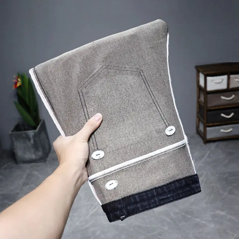Quần Jean Nam, Thương Hiệu Thời Trang Quảng Châu Xintang, Mỏng Mùa Hè, Cao Cấp, Dáng Ôm, Ống Đứng Co Giãn, Hàng Mới Về 2024 Menswear Pants Denim Có Túi 6