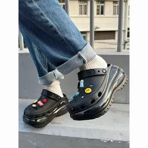 MPH  sandal Sandal, Sandal Pantai Kasual,Modis ,Bagian bawah yang tebal,Mencegah kaki bau,Sepatu lubang,Sandal Flat,Sandal Kesehatan sandal  rindi