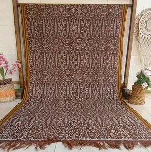 Kain Tenun Ikat Blanket Jepara Motif Dayak kalimantan Halusan