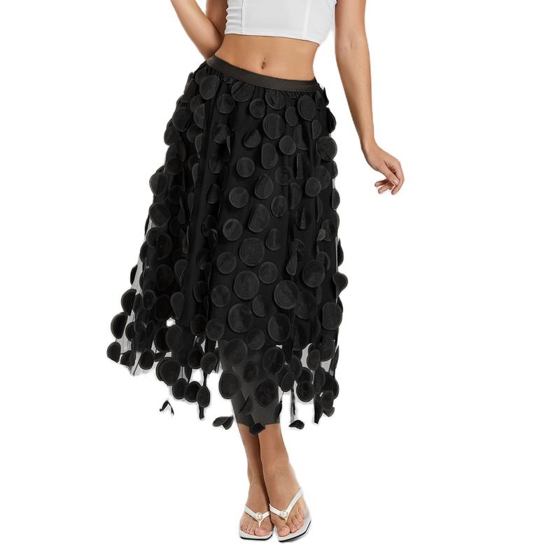 Elastic waist skirt 3d hotsell