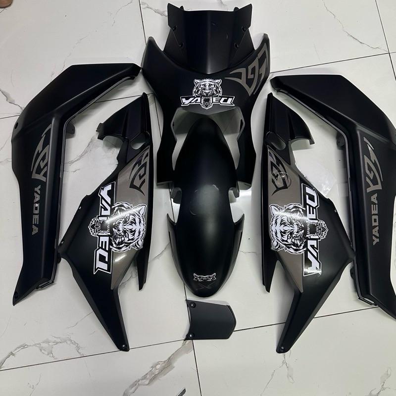 [Tặng kèm ốc mặt nạ] Bộ nhựa 8 món dùng cho xe điện Xmen sử dụng mặt nạ bi cầu kèm tem hổ, tem số 7, tem chỉ đỏ Phụ Tùng Phụ Kiện vỏled xmen