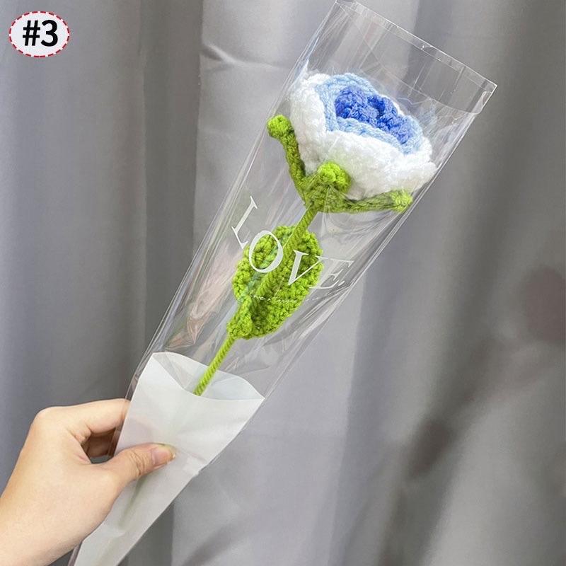 Hoa hồng len handmade 1
