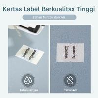 Gambar NIIMBOT B1/B2/B21/B1PRO/B2PRO/B21PRO/B31/B4/K3 Kertas Label Indeks untuk Tab Dokumen Kantor dan Arsip - Bulat Bergelombang‑34x34mm‑200 lembar dari NIIMBOT Indonesia Kab. Tangerang 4 Tokopedia