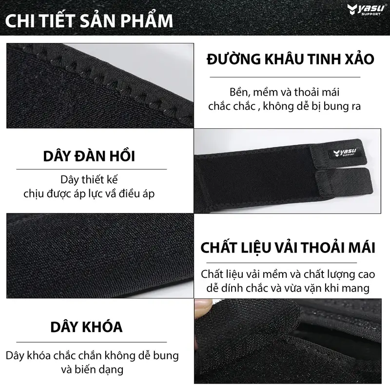 Băng cổ chân, bó gót chân Yasu 7326 ( 1 Chiếc ) 5