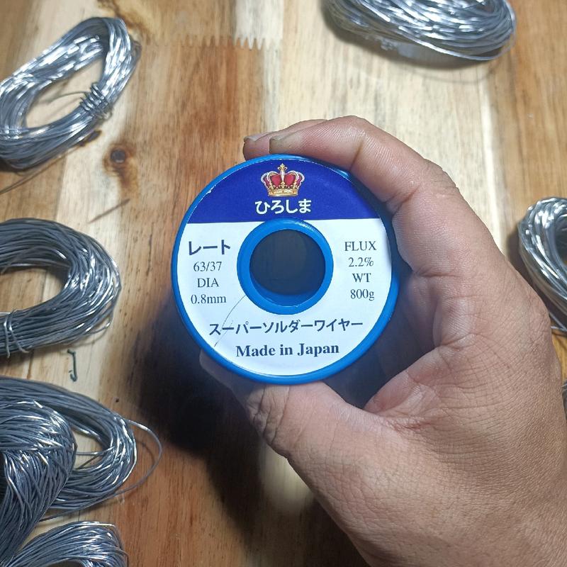 Thiếc Hàn 63/37 Nhiệt Độ Thấp Mối Hàn Tốt 0.8mm