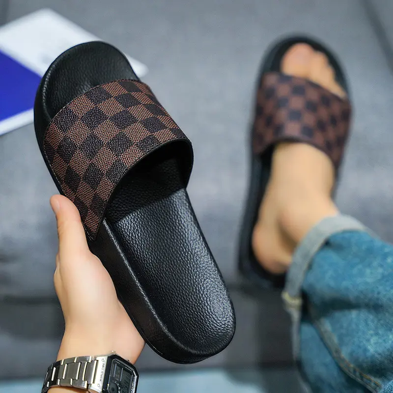 Dép Nam Quai Ngang G4Man D03 Trẻ Trung Sang Trọng, Đế Cao Su Non Êm Chân, Chống Nước, Chống Trơn Trượt (Size 38 - 45) DéP Slipper 3