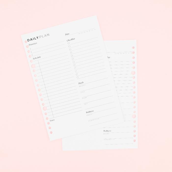 Gambar Bukuqu Loose leaf A5 - LN301 - Daily Plan dari Bukuqu Stationery Kota Tangerang Selatan Tokopedia