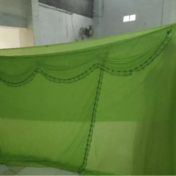 Kelambu tidur anti nyamuk dewasa model gantung kotak lipat murah bahan adem dan tebal ukuran jumbu 200x200 5