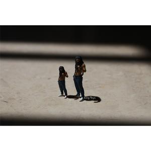Mô Hình Tượng Nhỏ Đồ Chơi Vua, Tỷ Lệ 1 / 64, 1 / 87 Và 1 / 43, Chất Liệu Resin, Người Đàn Ông Đen Với Dreadlocks, Thích Hợp Cho Các Địa Danh Phổ Biến, Bộ Sưu Tập Thu Nhỏ Đúc Khuôn Voi Toy Voi Toy