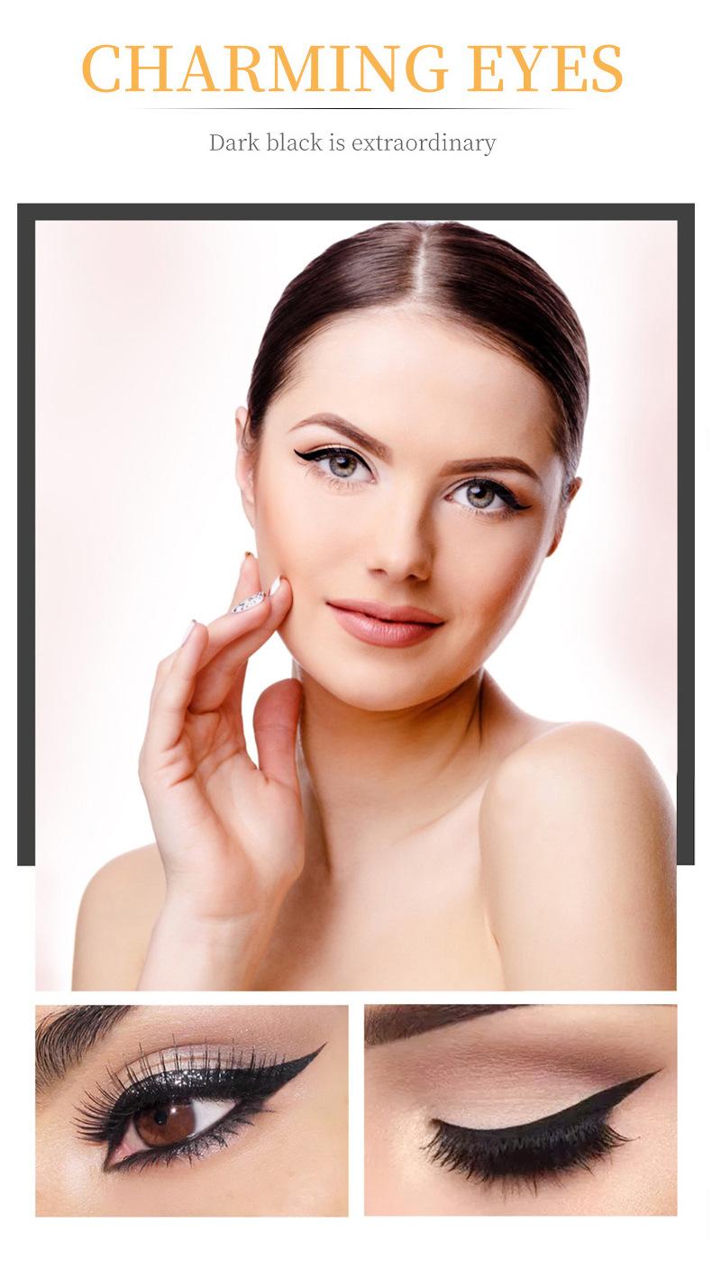 Product Introduction of Double Head Seal Eyeliner Waterproof non-smudging Delta Wing Tail Seal Eyeliner 16