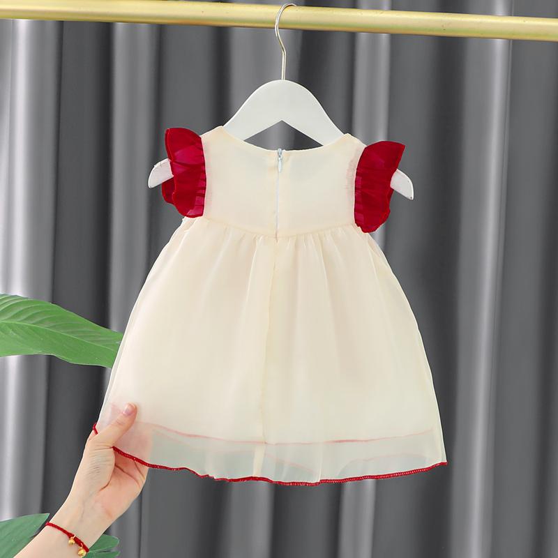 Product Introduction of Girls Summer Princess Skirt 3 Baby Girls Korean Fashion Summer Dress Skirt 1-2 Years Old Girls Trend Dresses Substitute Hair 17